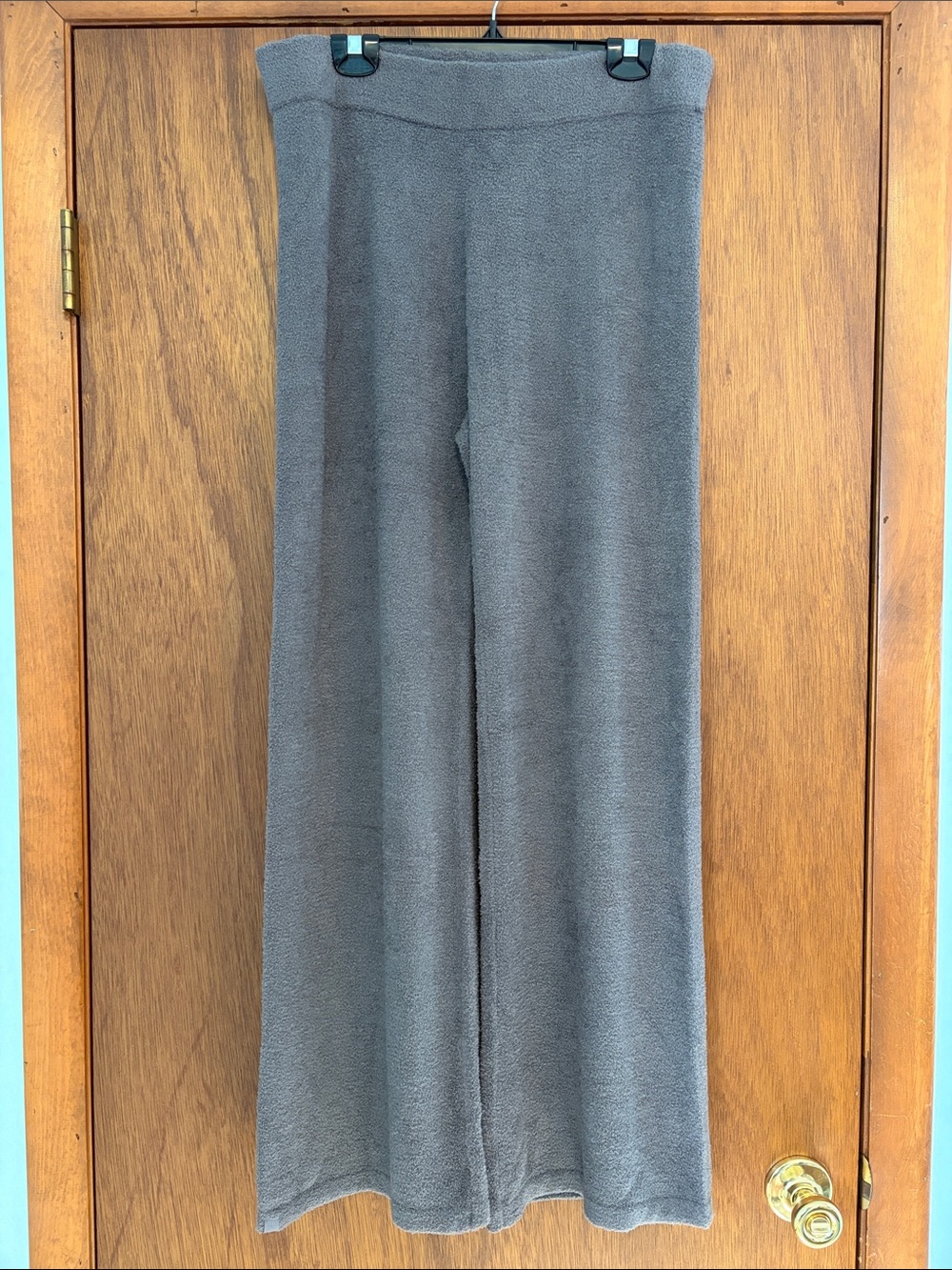 Barefoot Dreams Cozy Chic Wide Leg Pants Ash Womens Size Large - Picture 2 of 5
